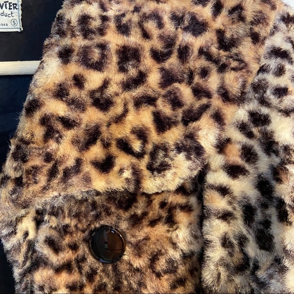 Vintage Winter Brand Leopard Jacket Size Small - Picture 5 of 6